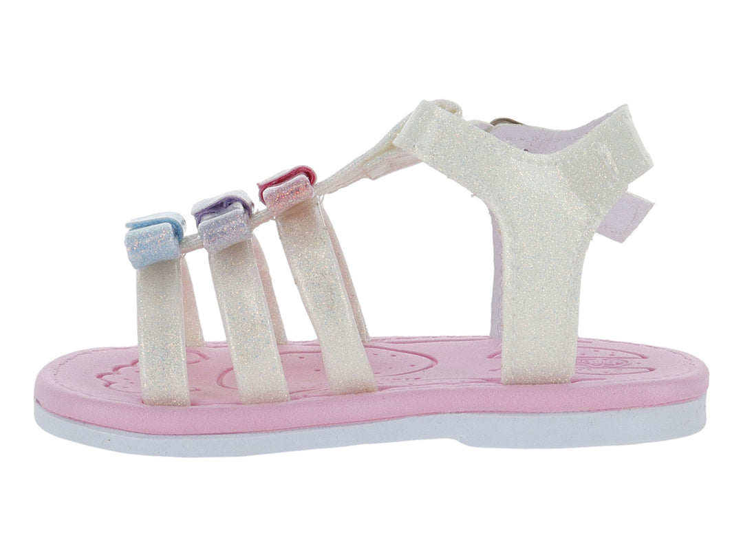 Sandalias Biberones Rosa Multicolor para Bebé