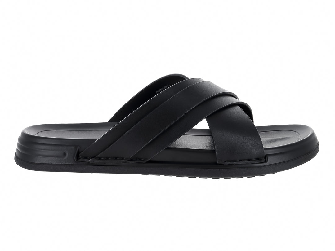 Sandalias Slide Buenissimo Negro para Hombre