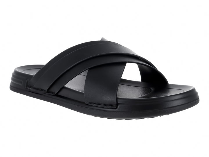 Sandalias Slide Buenissimo Negro para Hombre