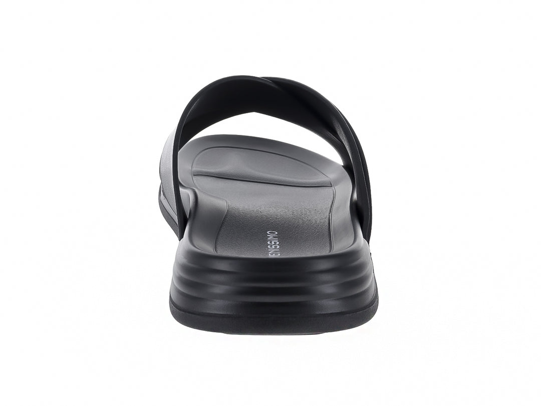 Sandalias Slide Buenissimo Negro para Hombre