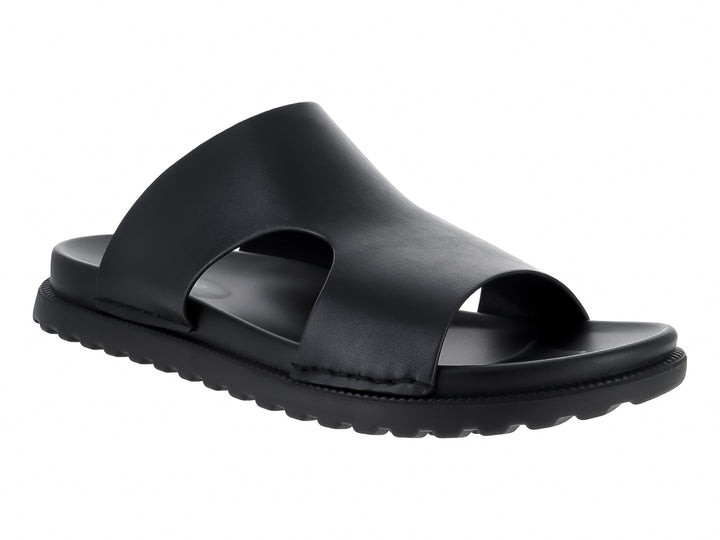 Sandalias Slide Buenissimo Negras para Hombre