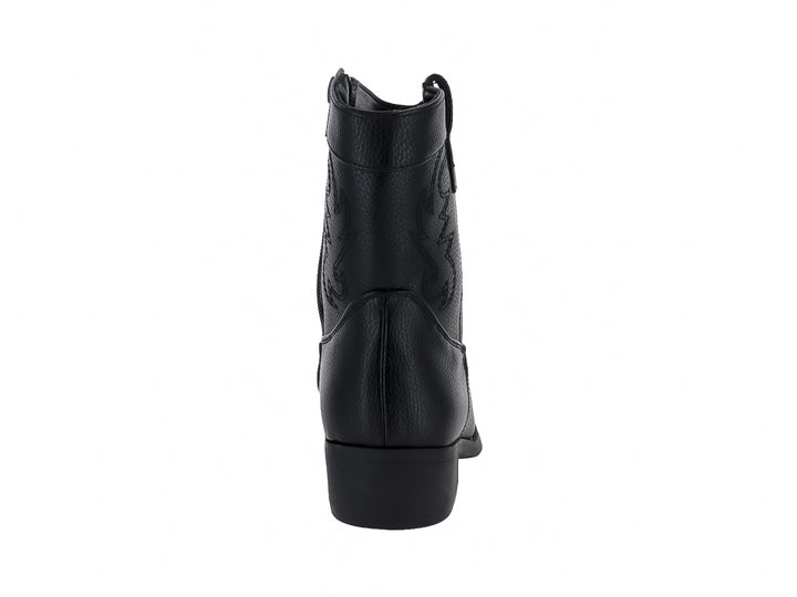 Botas Vaqueras Roze Negro para Niña