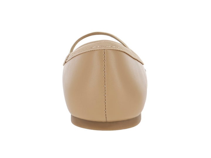 Zapatos Flats Coqueta Beige para Niña