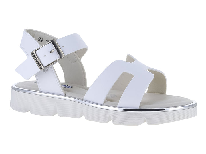 Sandalias Coqueta Blanco para Niña