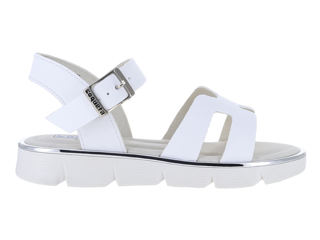 Sandalias Coqueta Blanco para Niña