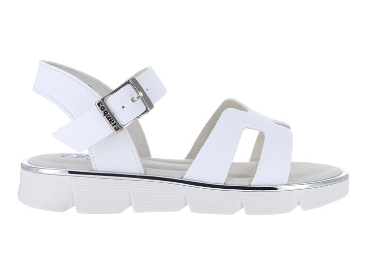 Sandalias Coqueta Blanco para Niña