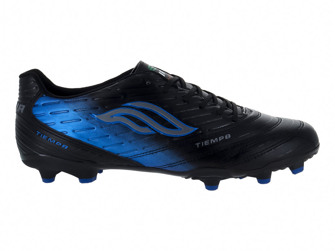 Tenis de Fútbol Furia Evo Negro y Azul para Hombre