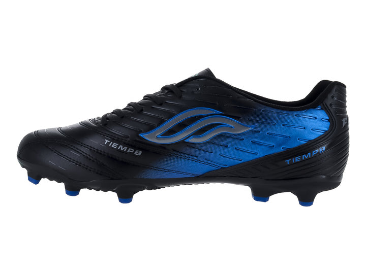 Tenis de Fútbol Furia Evo Negro y Azul para Hombre