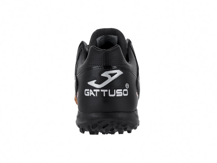 Tenis de Fútbol GATTUSO Negro con Plata y Rojo para Hombre