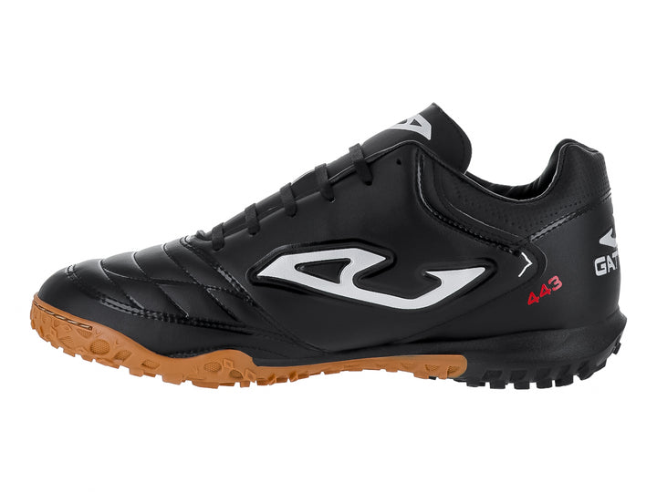 Tenis de Fútbol GATTUSO Negro con Plata y Rojo para Hombre