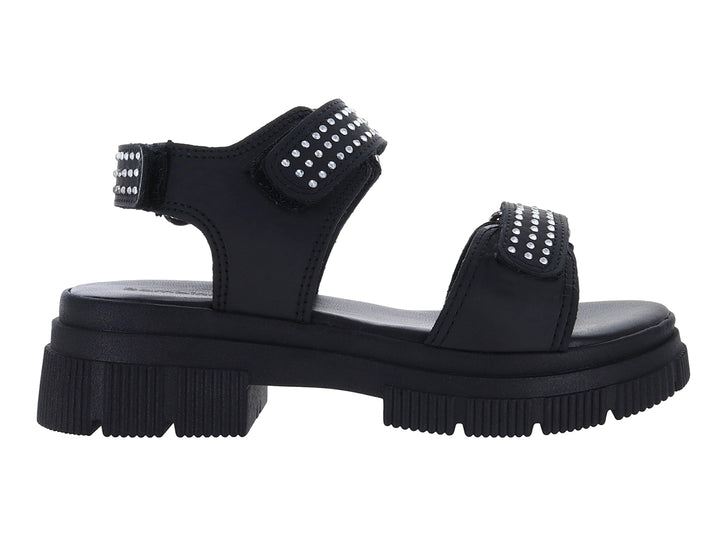 Sandalias Teen Bambino Negro para Niña
