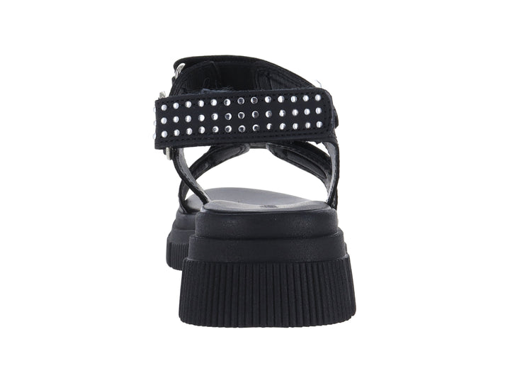 Sandalias Teen Bambino Negro para Niña