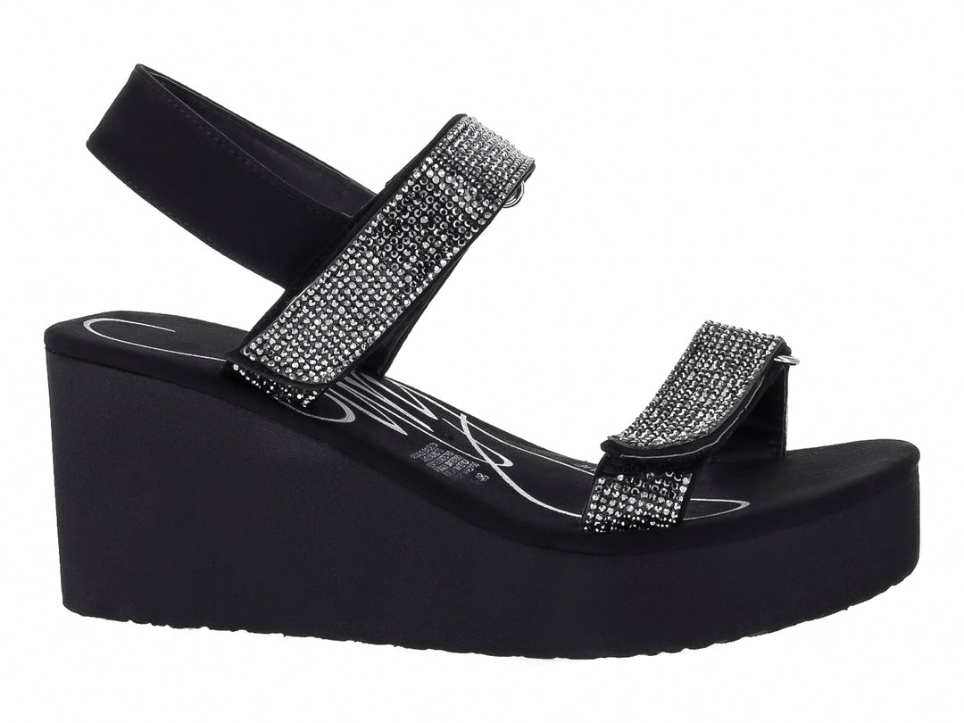 Sandalias Sary Plataforma Negro para Mujer