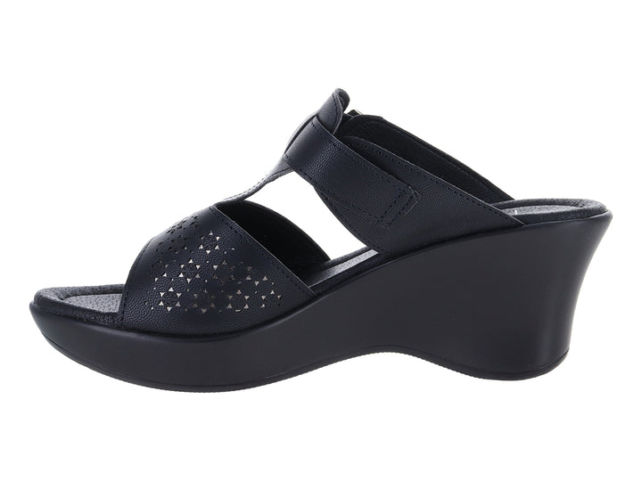 Sandalias Luna Rosa Negro para Mujer