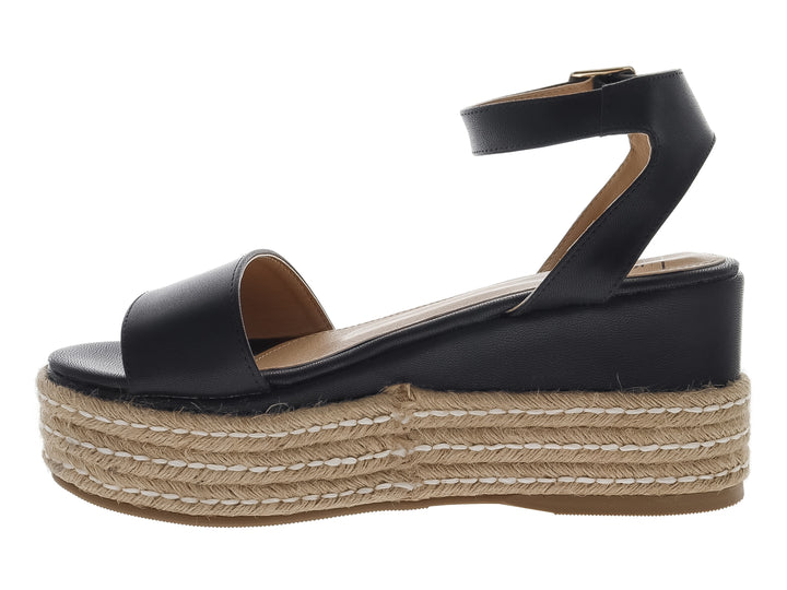 Sandalias de Plataforma Luna Rosa Negro para Mujer