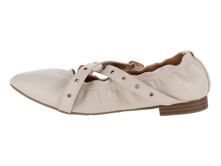 Zapatos Planos Roze Beige para Mujer