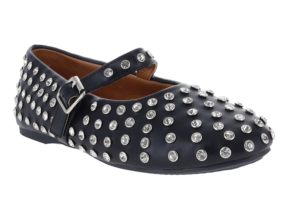 Zapatos Flats ROZE Negros para Mujer