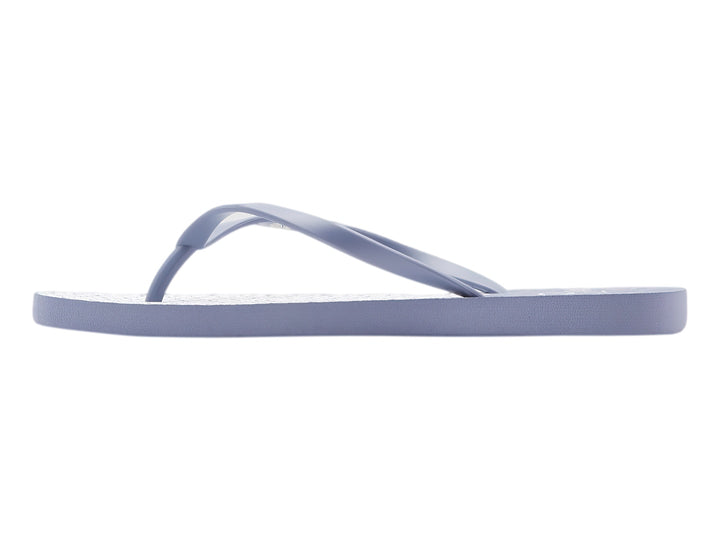 Sandalias de dedo color azul depths marca Roxy para mujer.