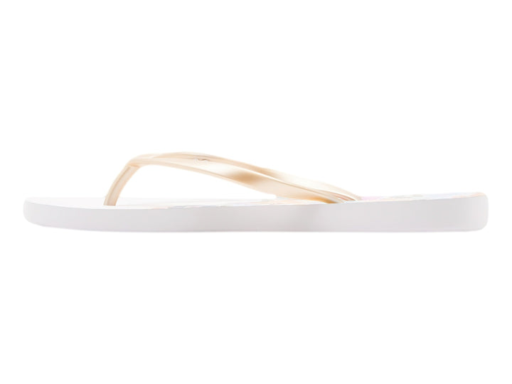 Sandalias Roxy Viva Stamp II Blanco y Turquesa para Mujer
