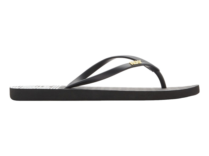Sandalias Roxy Viva Printed Negro y Blanco para Mujer
