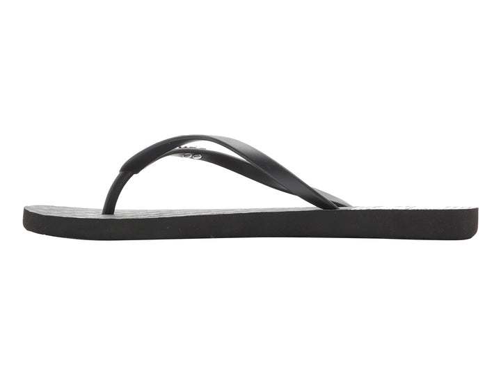 Sandalias Roxy Viva Printed Negro y Blanco para Mujer