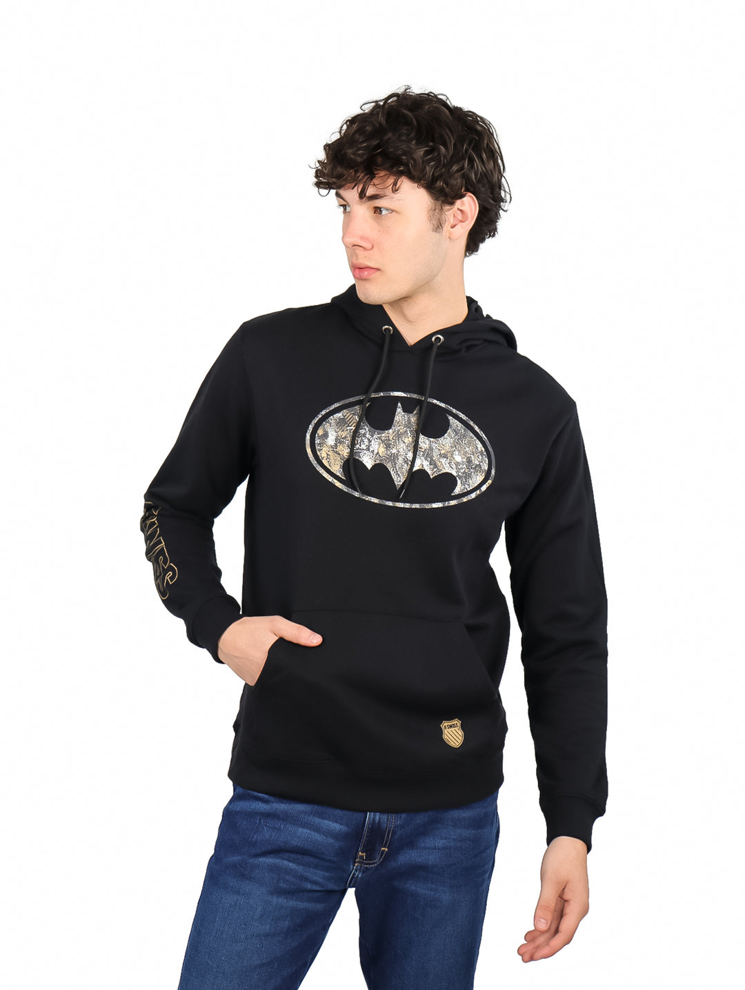 Sudadera K-Swiss Batman Negro para Hombre
