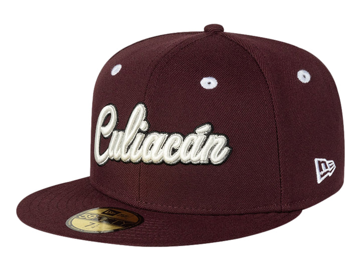 Gorra New Era 59Fifty Color Culiacán Guinda para Hombre