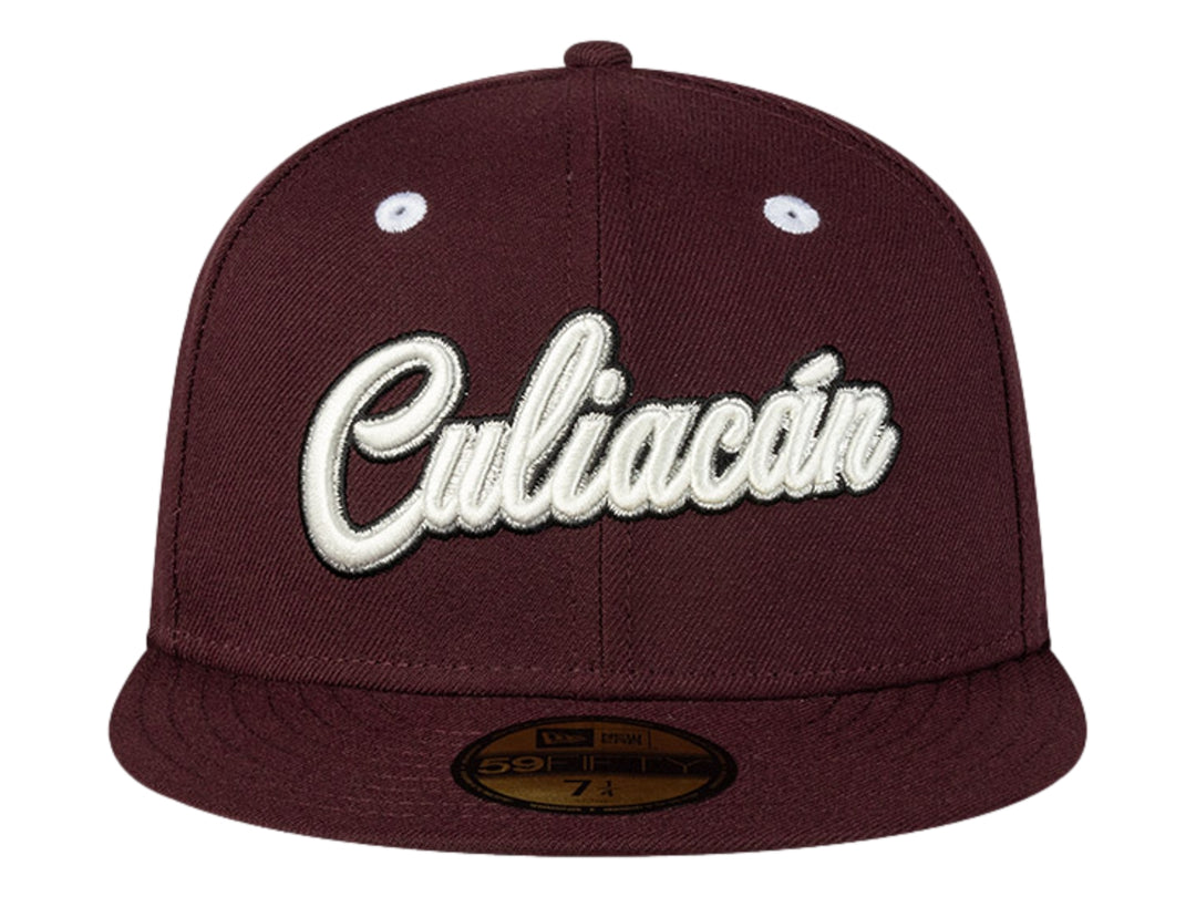 Gorra New Era 59Fifty Color Culiacán Guinda para Hombre