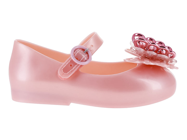 Zapatos Mini Melissa Sweet Love Fly II Rosa Perlado para Nina