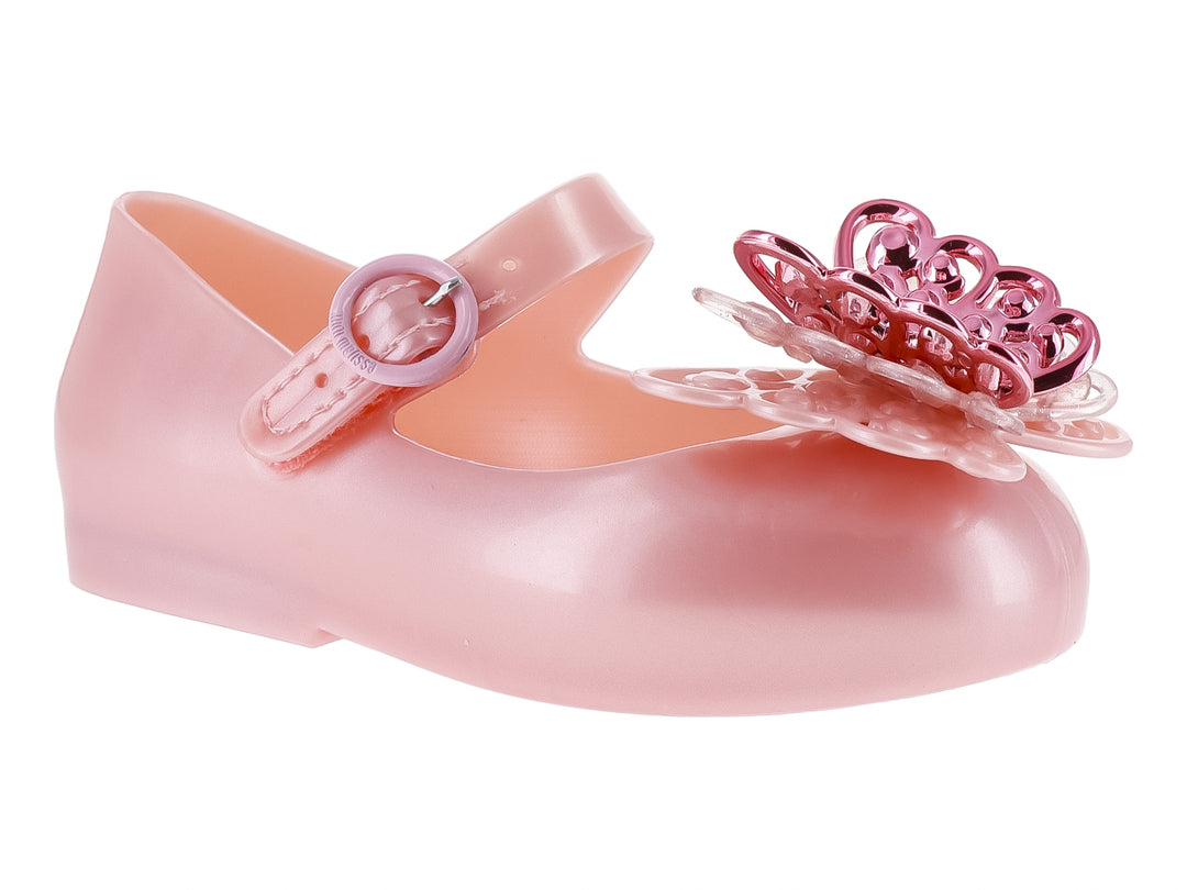 Zapatos Mini Melissa Sweet Love Fly II Rosa Perlado para Nina