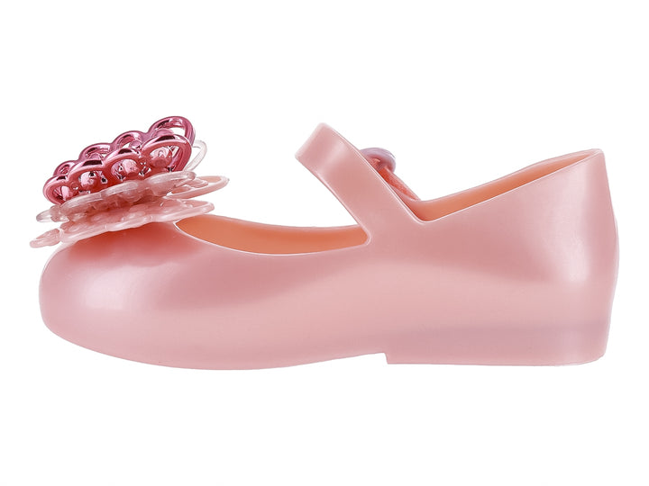 Zapatos Mini Melissa Sweet Love Fly II Rosa Perlado para Nina