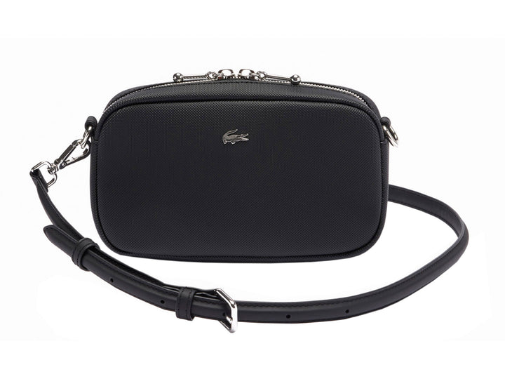 Bolso de Hombro Lacoste Negro para Mujer