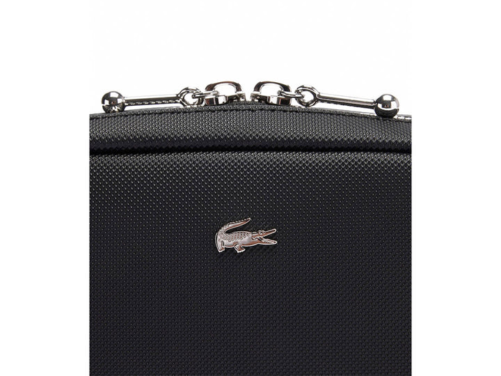 Bolso de Hombro Lacoste Negro para Mujer