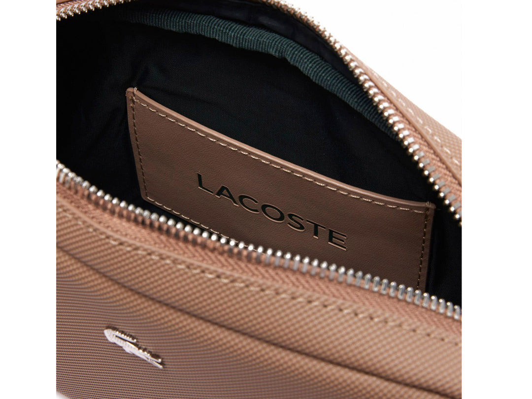 Bolso Crossbody Lacoste Beige para Mujer