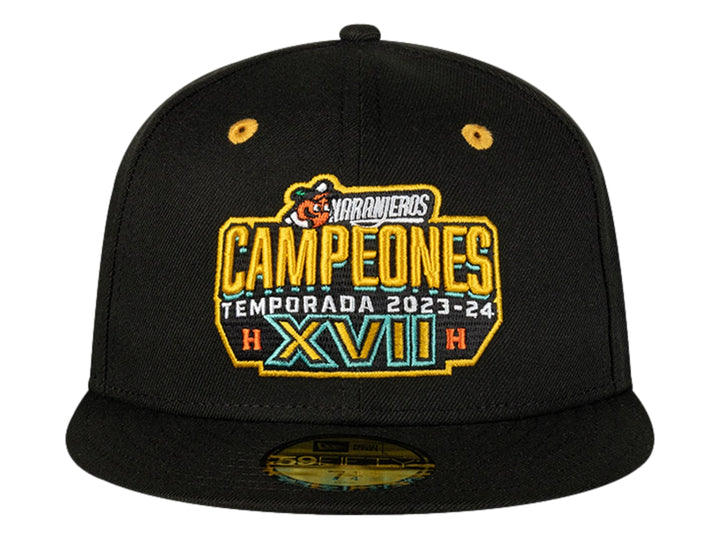 Gorra New Era Naranjeros de Hermosillo Negro para Hombre