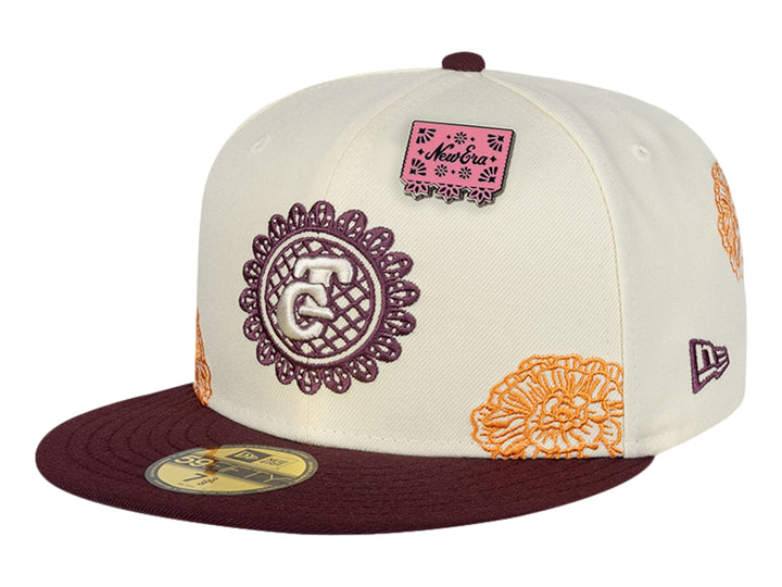Gorra New Era 59Fifty Morado Oscuro para Hombre