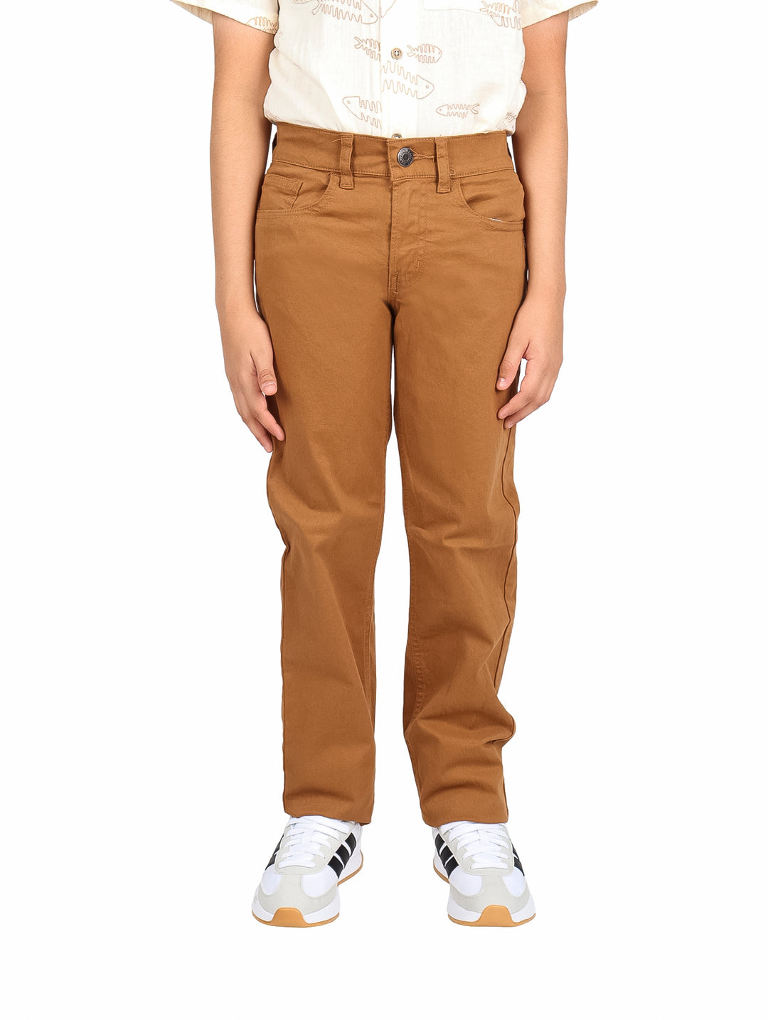 Pantalón OGGI Basic Color Tabaco para Niño