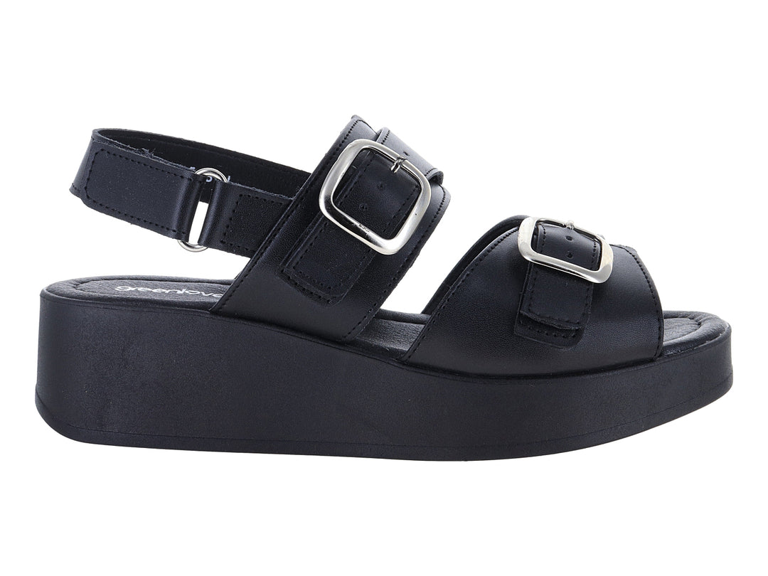 Sandalias Green Love Negro para Mujer