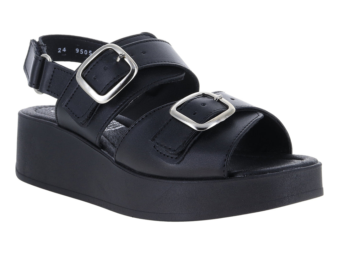 Sandalias Green Love Negro para Mujer