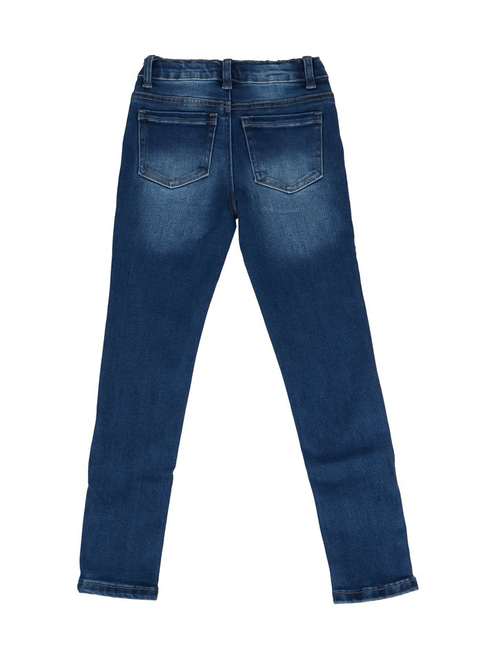 Pantalones Eco Jeans Skinny Denim Medio para Niño
