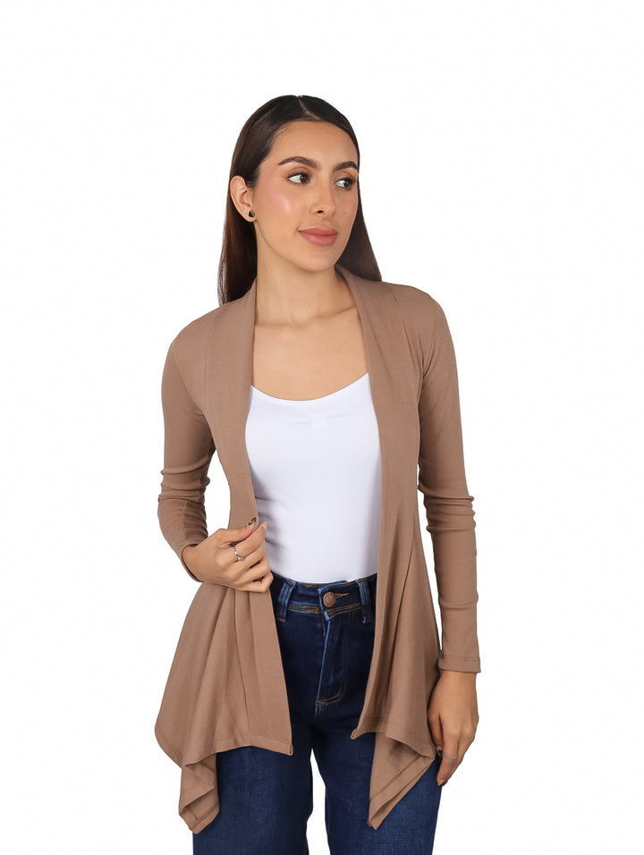 Cardigan Fashion Teens Color Arena para Mujer