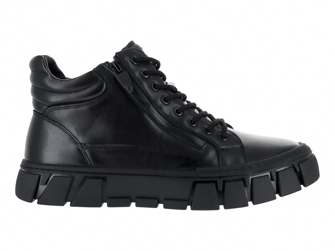 Zapato Casual Buenissimo Negro de Piel para Hombre
