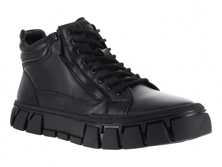 Zapato Casual Buenissimo Negro de Piel para Hombre