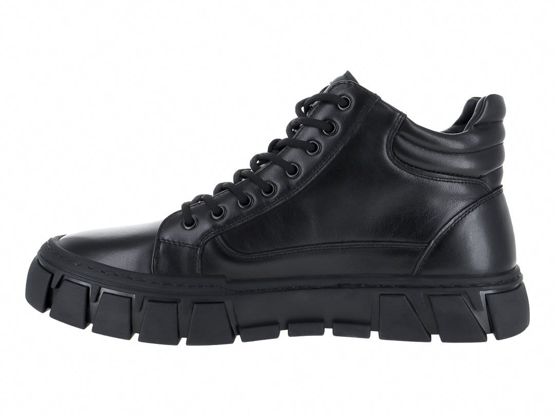 Zapato Casual Buenissimo Negro de Piel para Hombre