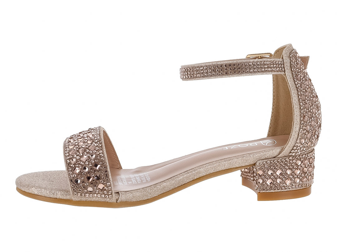 Sandalias ROZE Rose Gold para Niña