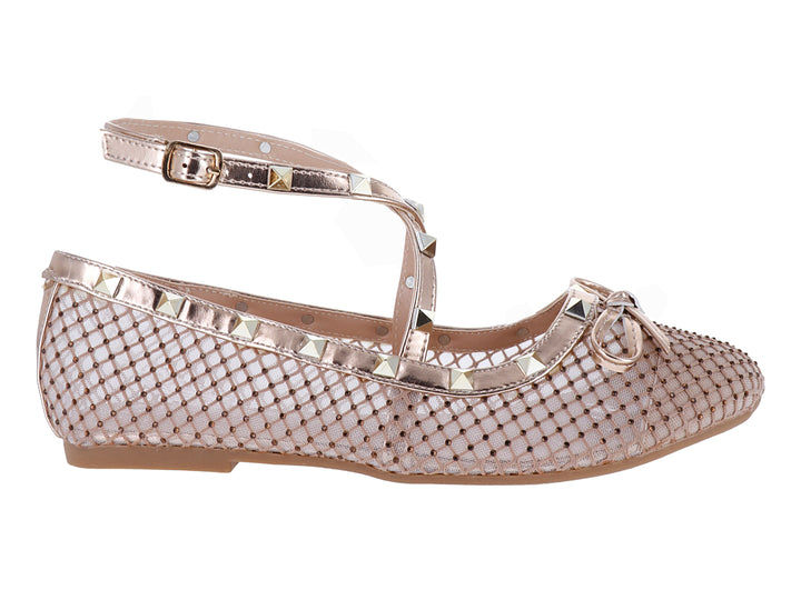 Ballerinas ROZE Color Rose Gold para Mujer