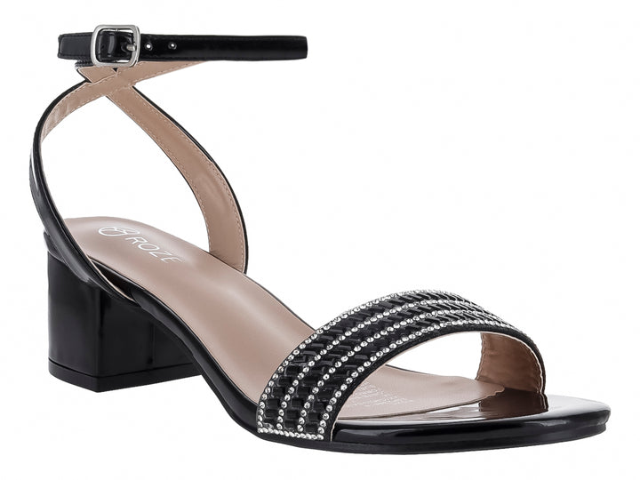 Zapatillas Roze Color Negro para Mujer