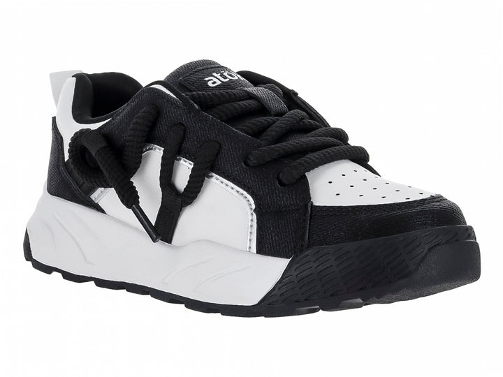 Tenis ATOK Blanco y Negro para Niño