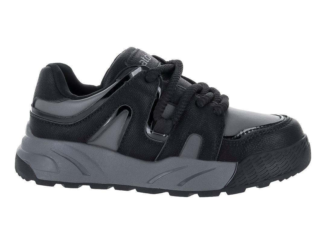 Tenis ATOK Gris y Negro para Niño