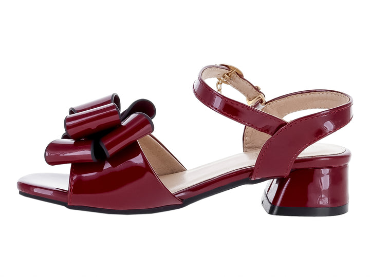 Sandalias ROZE Rojas Elegantes para Niña